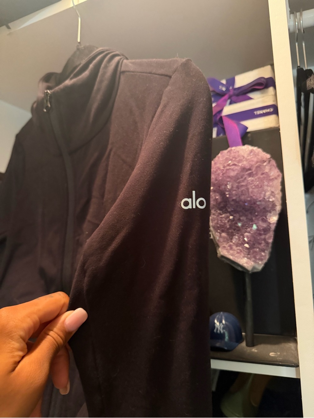 Alo Sway Full Zip Hoodie - Picture 5 of 6